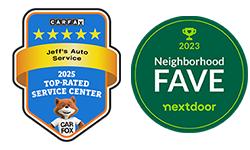 Nextdoor Neighborhood Favorite 2023 Winner & Car Fax 2025 Top Rated Service Center